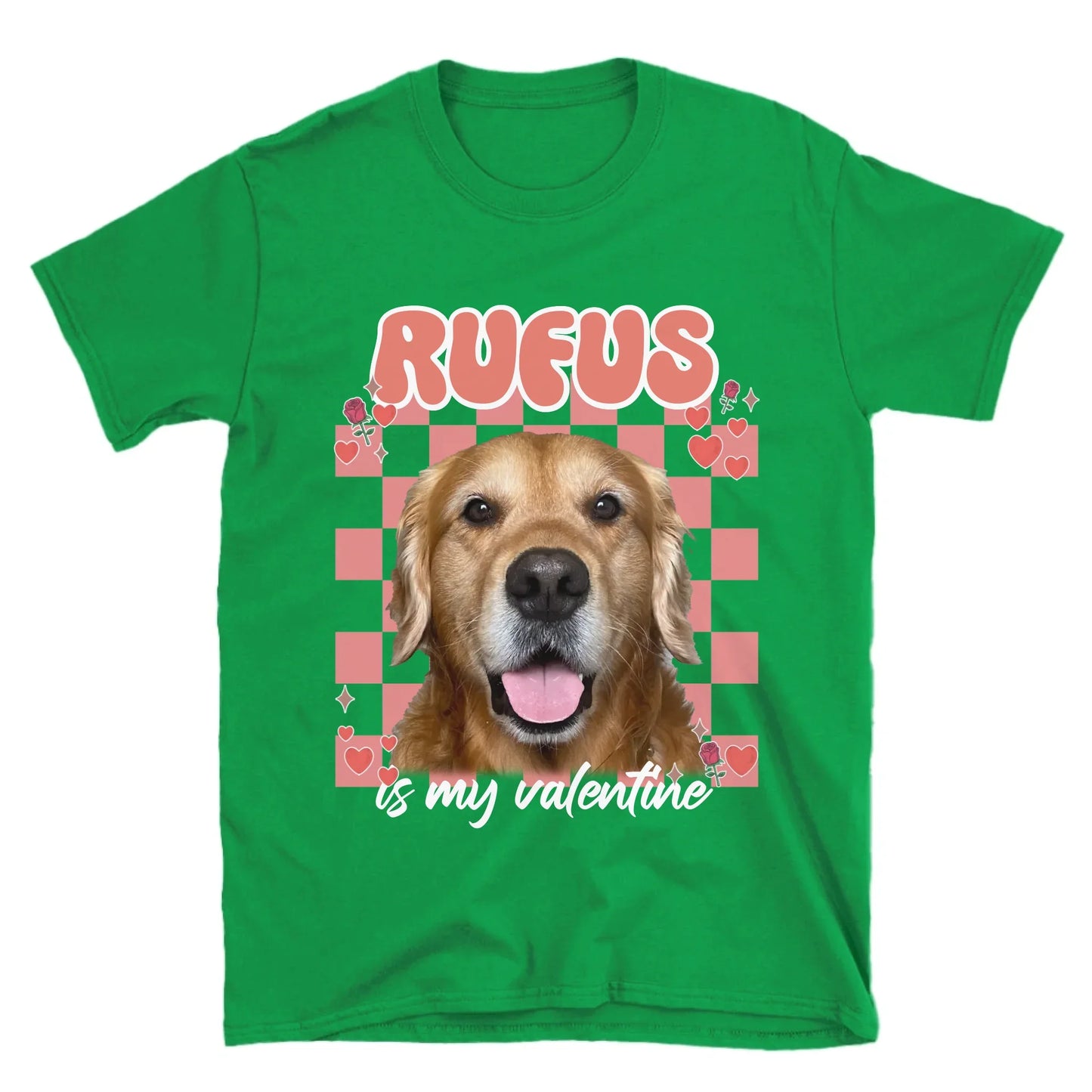Personalized Custom Photo Valentines T-Shirt