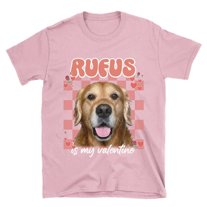 Personalized Custom Photo Valentines T-Shirt