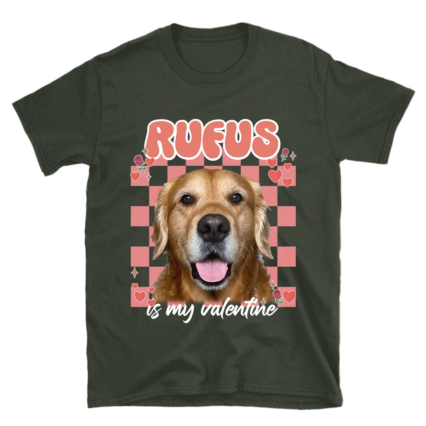 Personalized Custom Photo Valentines T-Shirt