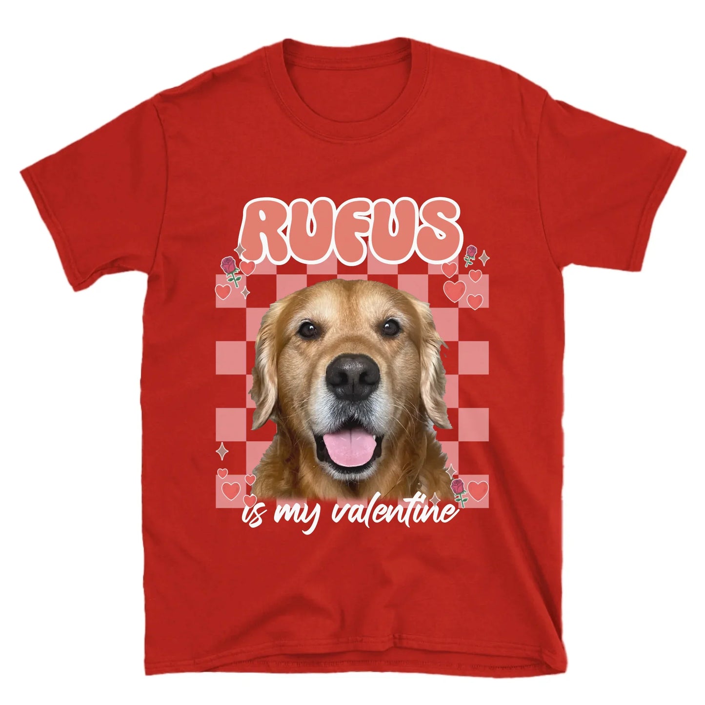 Personalized Custom Photo Valentines T-Shirt