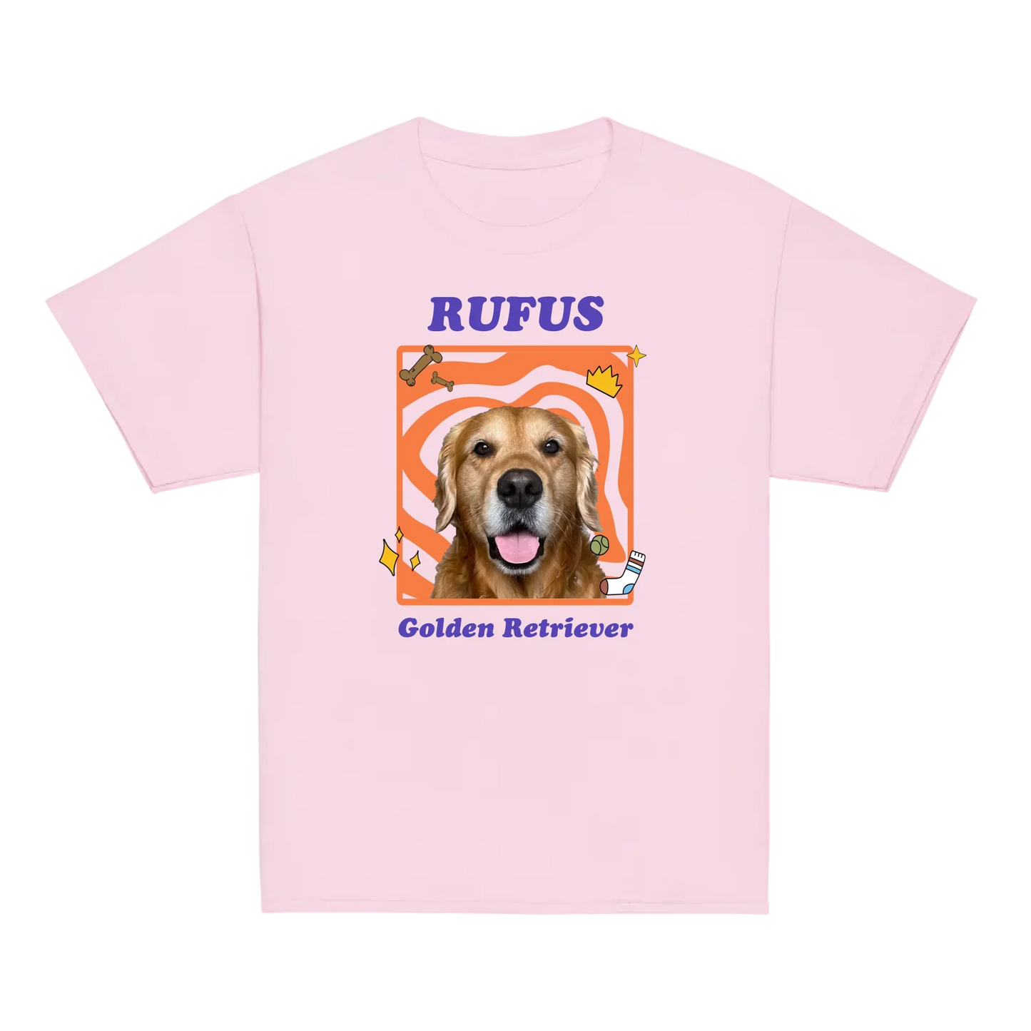 Personalized Pop Art Pet Photo Baby Tee