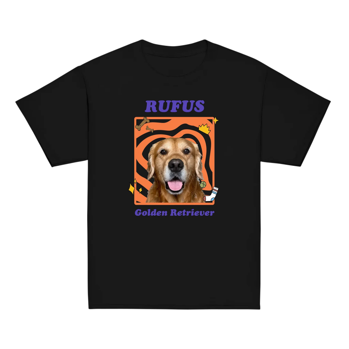 Personalized Pop Art Pet Photo Baby Tee