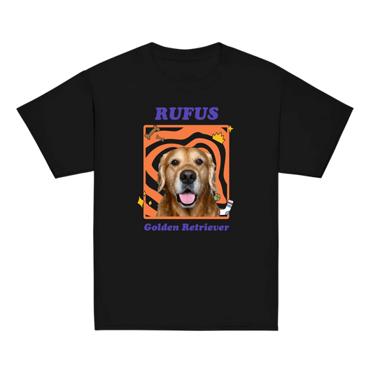 Personalized Pop Art Pet Photo Baby Tee