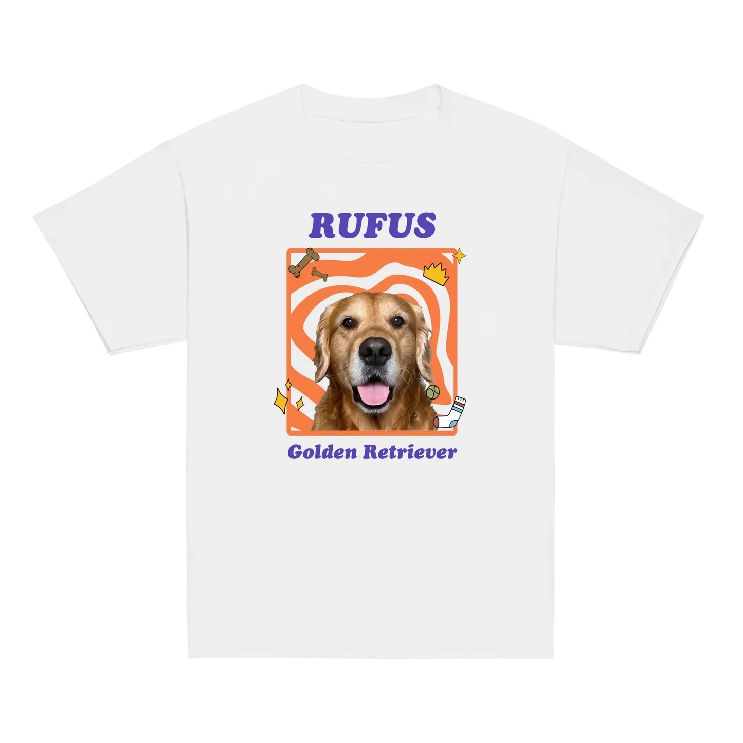 Personalized Pop Art Pet Photo Baby Tee