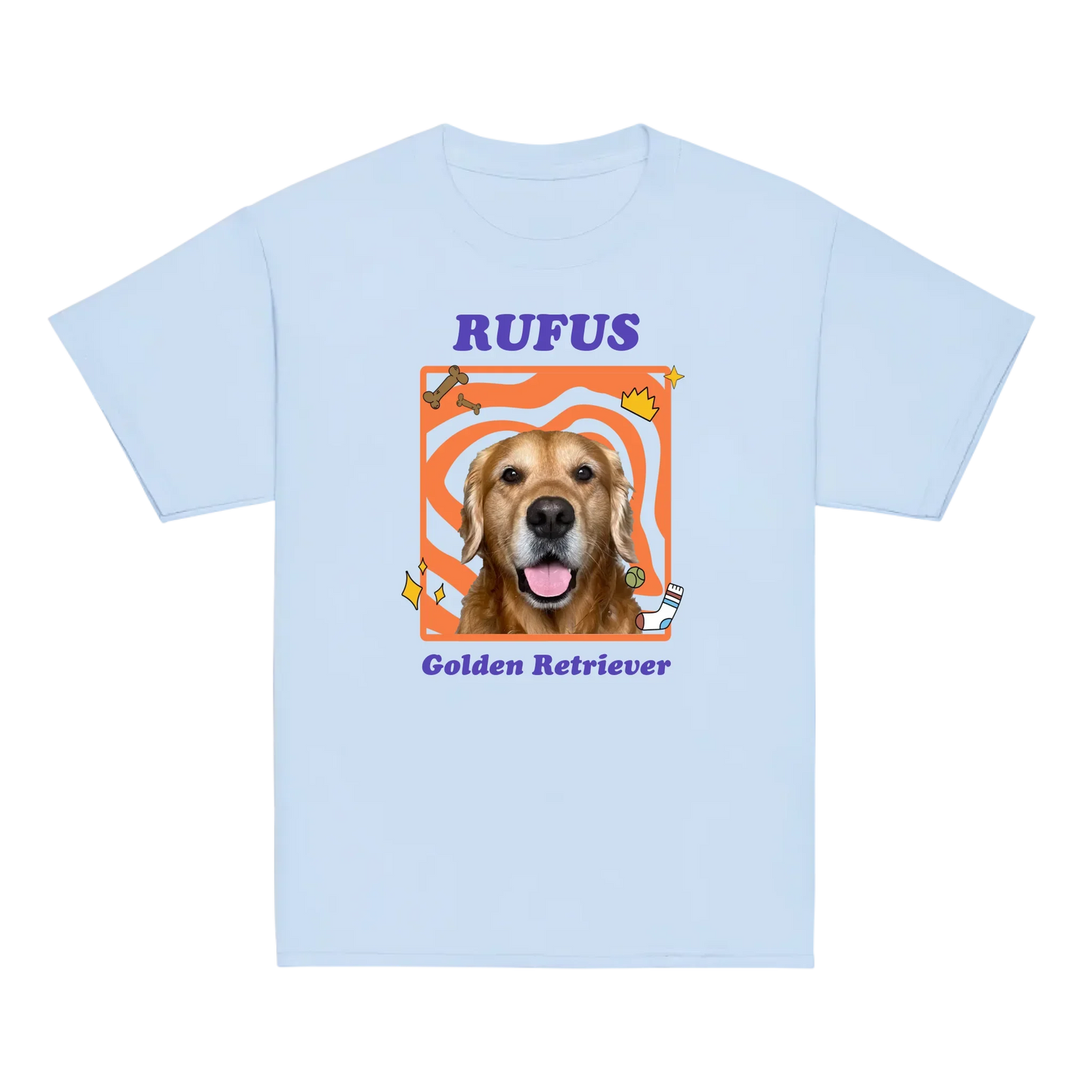 Personalized Pop Art Pet Photo Baby Tee