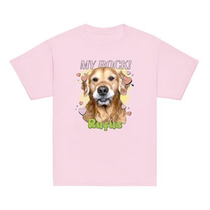Personalized Love Hearts Baby Tee