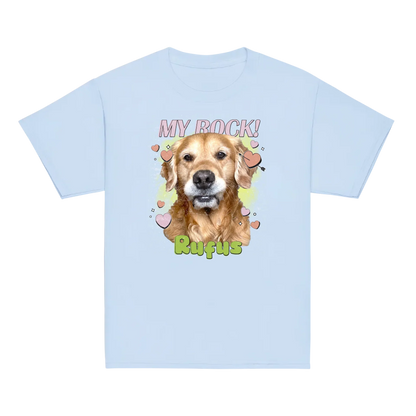 Personalized Love Hearts Baby Tee