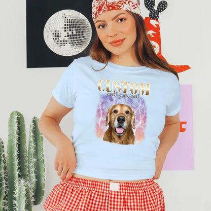 Personalized Vintage Style Baby Tee