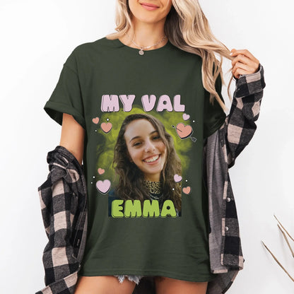 Custom Valentines Photo T-Shirt