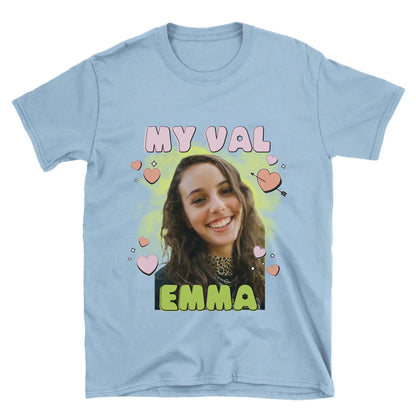 Custom Valentines Photo T-Shirt