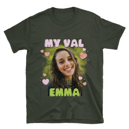 Custom Valentines Photo T-Shirt