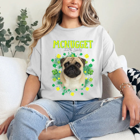 Personalized St. Patrick's Day Clover T-Shirt