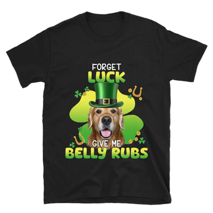 Personalized Leprechaun Pet Photo T-Shirt