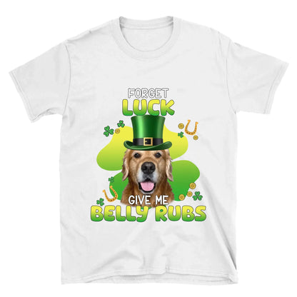 Personalized Leprechaun Pet Photo T-Shirt