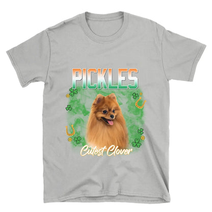Personalized St. Patrick's Day Pet Photo T-Shirt