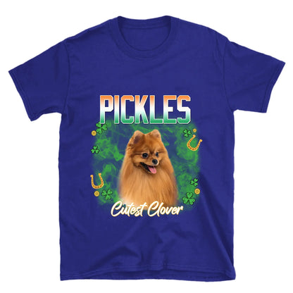 Personalized St. Patrick's Day Pet Photo T-Shirt