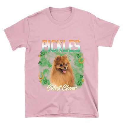 Personalized St. Patrick's Day Pet Photo T-Shirt