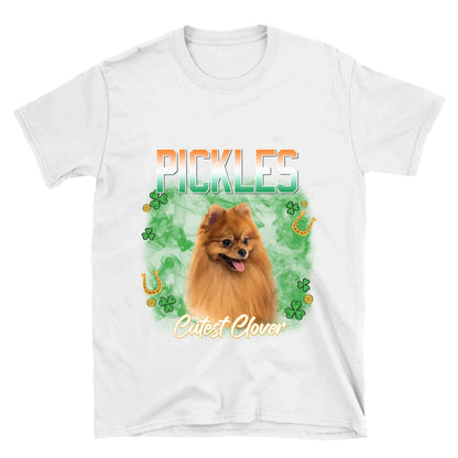 Personalized St. Patrick's Day Pet Photo T-Shirt