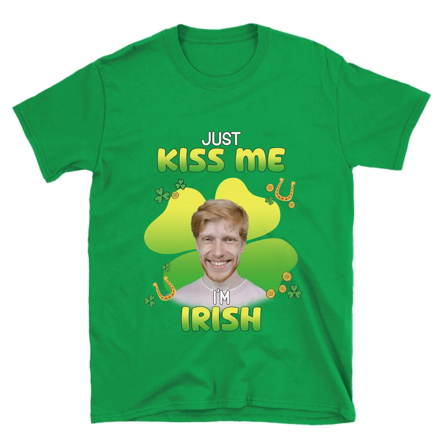 Personalized St. Patrick's Day Photo T-Shirt