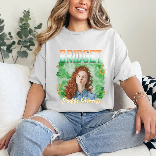 Personalized St. Patrick's Day Human Photo T-Shirt