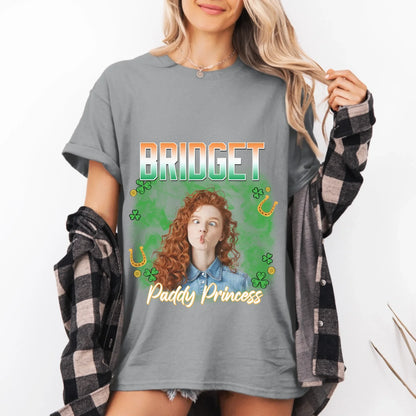 Personalized St. Patrick's Day Human Photo T-Shirt