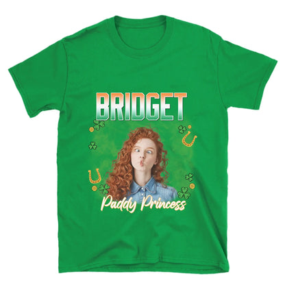 Personalized St. Patrick's Day Human Photo T-Shirt