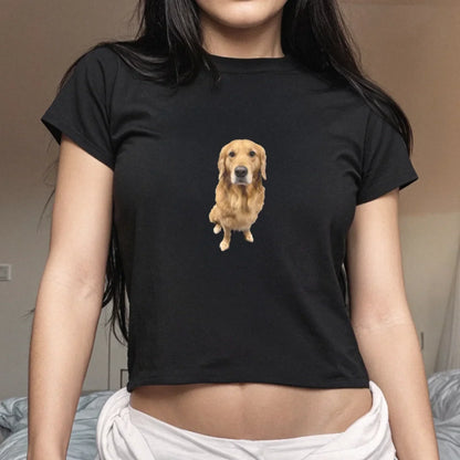 Personalized Custom Pet Photo Baby Tee