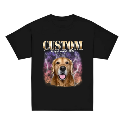 Custom Vintage Style Pet T-Shirt