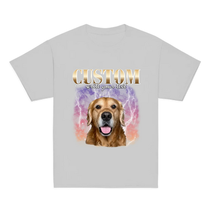 Custom Vintage Style Pet T-Shirt