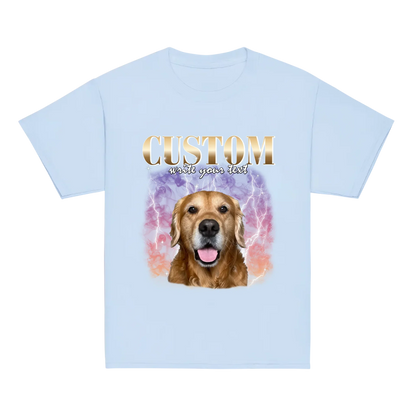Custom Vintage Style Pet T-Shirt