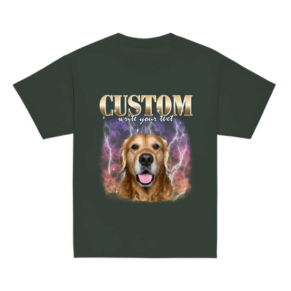 Custom Vintage Style Pet T-Shirt