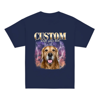 Custom Vintage Style Pet T-Shirt