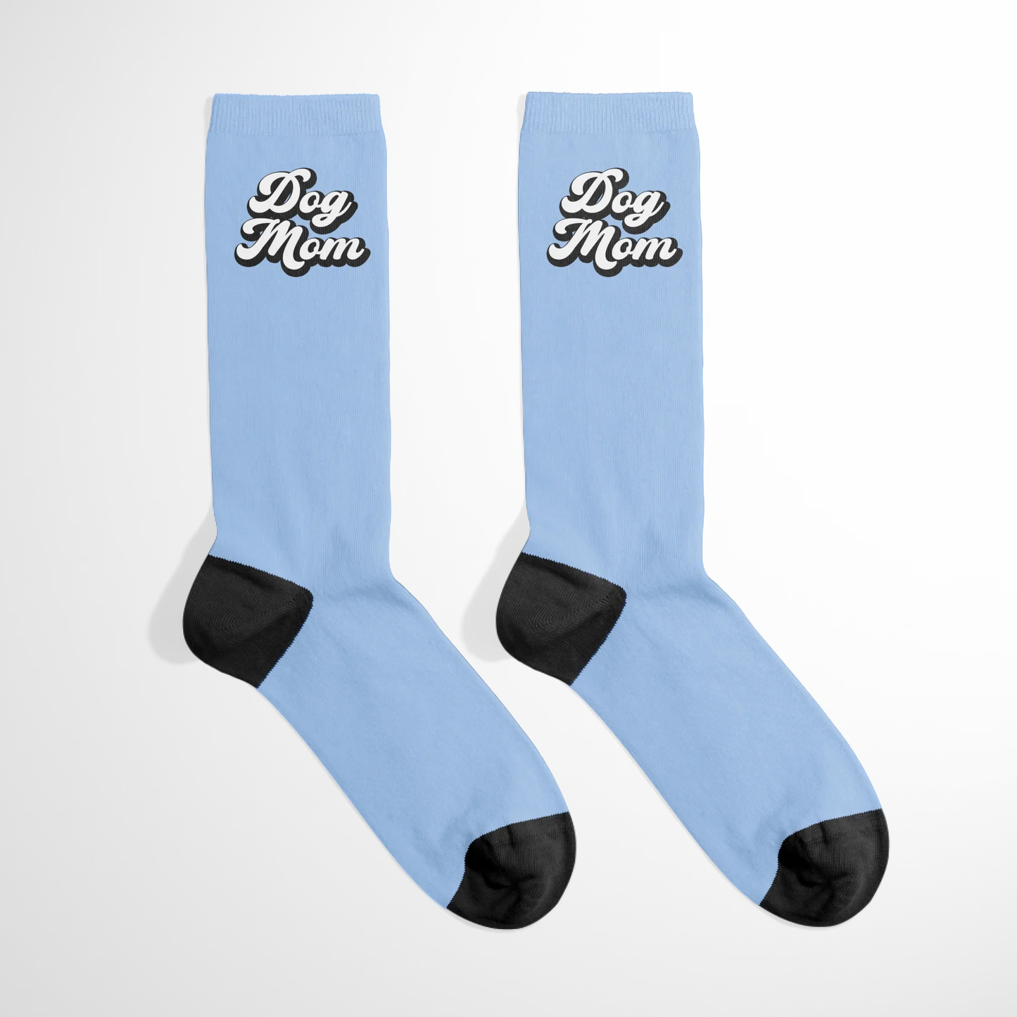 Personalized Pet Mom Text Socks
