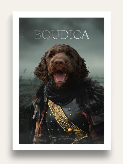 Boudica - Custom Pet Portrait