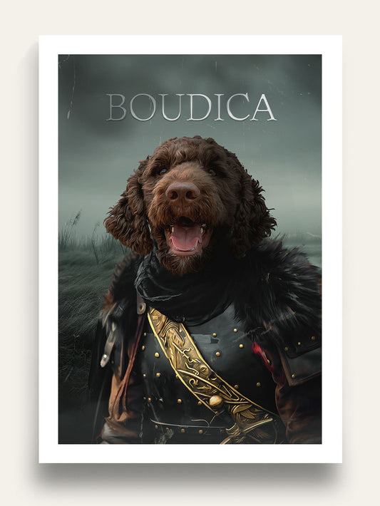Boudica - Custom Pet Portrait
