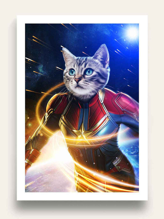 Captain Mighty - Custom Pet Portrait