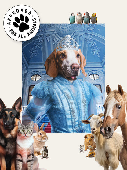 Cinderella – Custom Pet Canvas