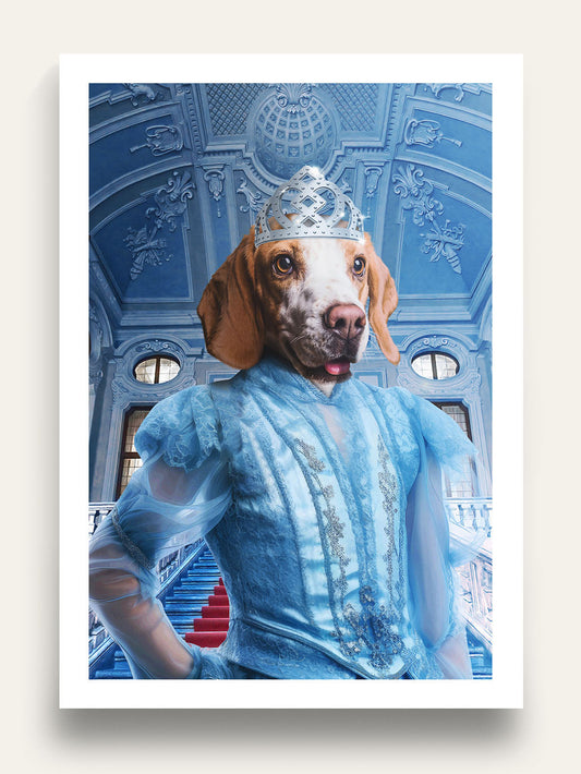 Cinderella - Custom Pet Portrait