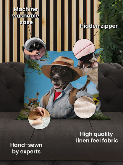 Dinosaur Trainer - Custom Pet Cushion