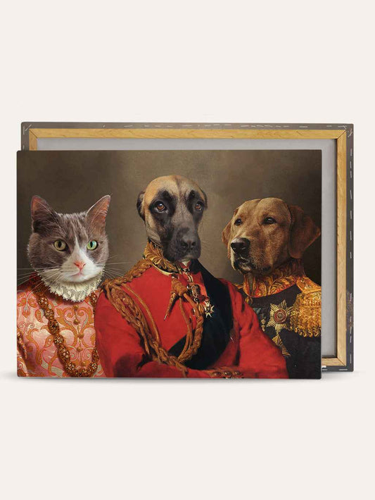 The Duchess. Ambassador & The General - Custom Pet Canvas