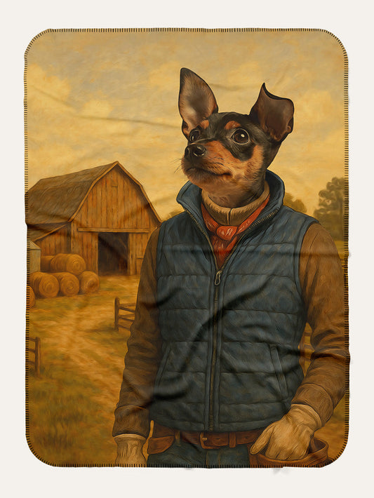 The Farm Hand - Custom Pet Blanket