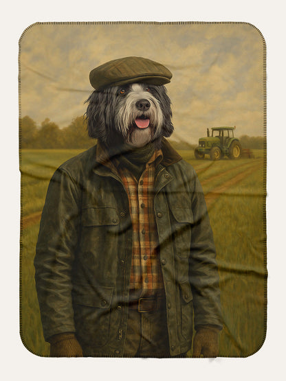 The Farmer - Custom Pet Blanket