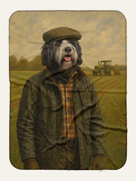 The Farmer - Custom Pet Blanket