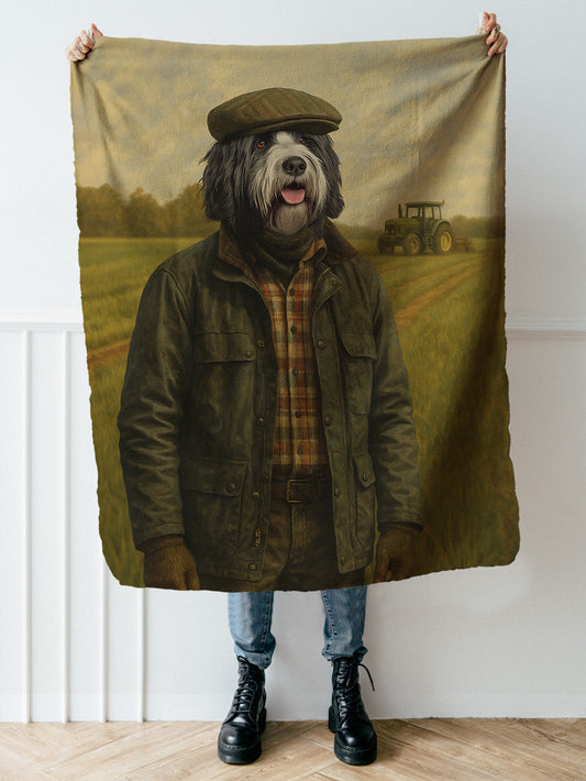 The Farmer - Custom Pet Blanket