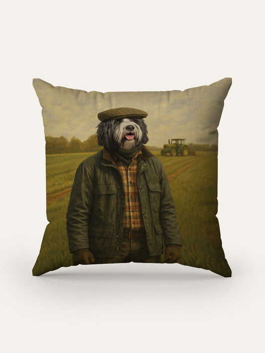 The Farmer - Custom Pet Cushion