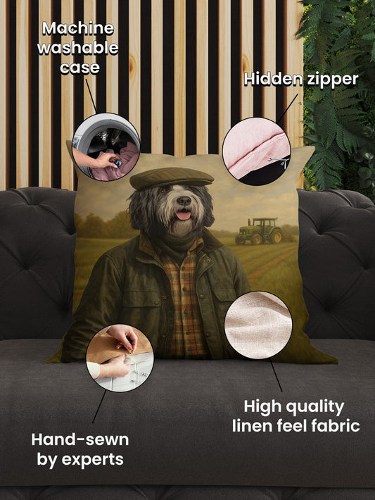 The Farmer - Custom Pet Cushion