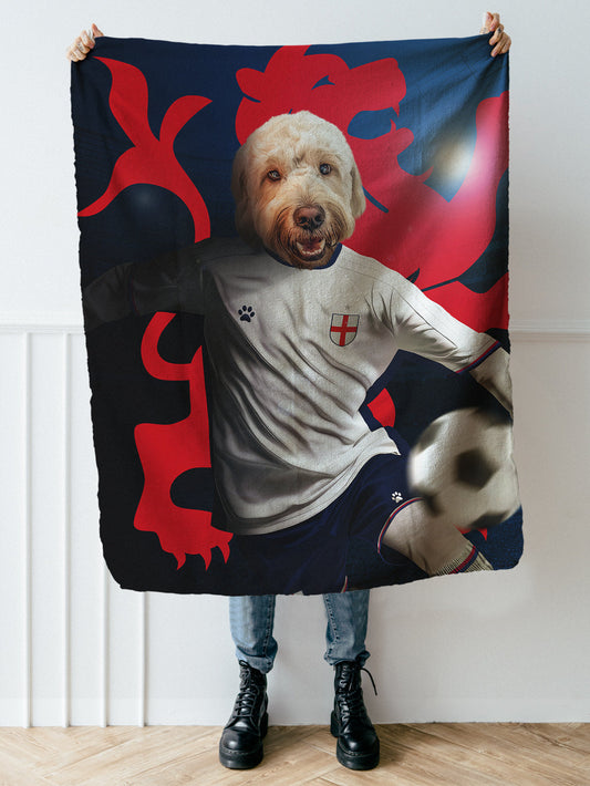 England Player - Custom Pet Blanket