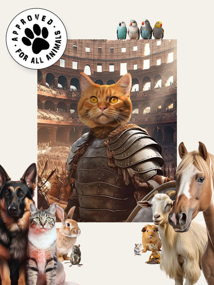 Gladiator - Custom Pet Blanket