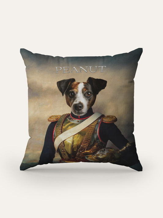 Lieutenant Paws - Custom Pet Cushion