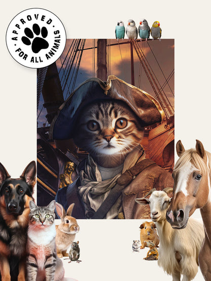 Long John Silver - Custom Pet Cushion